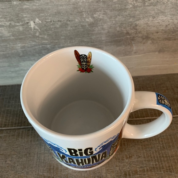 BIG KAHUNA Hawaii 20 oz Coffee Cup Mug, The Islander Group, Tiki - Picture 4 of 5